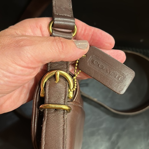 COACH 9801 Legacy Equestrian Brown Glove Leather Bag - Picture 4 of 7